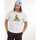 Vêtements Homme T-shirts manches courtes Oxbow Tee-shirt manches courtes imprimé P2TIYETI Blanc