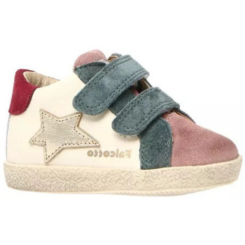Chaussures Fille Boots Falcotto ALNOITE HIGH VL MINT MILK Multicolore