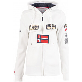 Vêtements Femme Sweats Geographical Norway NEWGYMCLASS sweat pour femme Blanc