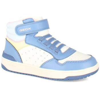 Chaussures Fille Baskets mode Geox j washiba a Bleu