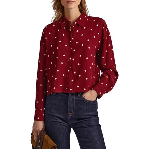 Vêtements Femme T-shirts & Polos Pepe jeans  Rouge