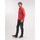 Vêtements Homme Polos manches longues TBS NYCKOPOL Rouge