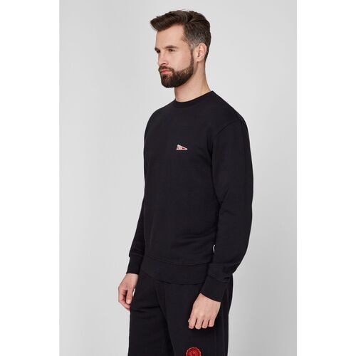 Vêtements Homme Sweats Add a street-ready touch to your everyday style with this reworked polo shirt from JM5127.2000P01-980 BLACK Noir