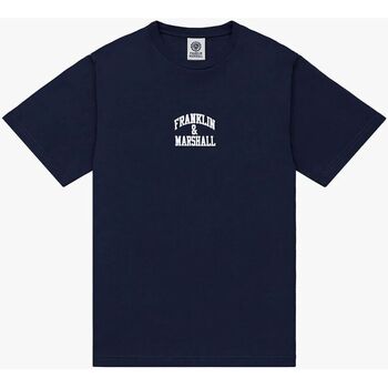 Vêtements Homme T-shirts & Polos Franklin & Marshall JM3009.1009P01-219 NAVY Bleu