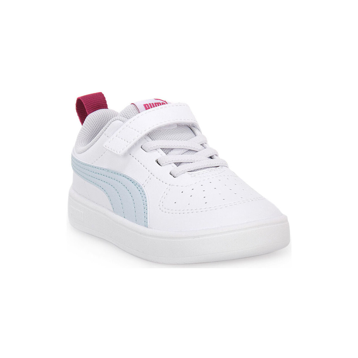 Chaussures Fille Baskets mode Puma 21 RICKIE AC INF Blanc