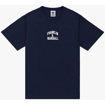Vêtements Homme T-shirts Topman & Polos Franklin & Marshall JM3009.1009P01-219 NAVY Bleu