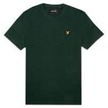 Vêtements Homme T-shirts & Polos Lyle & Scott TS400VOG PLAIN T-SHIRT-W486 DARK GREEN Vert