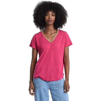 Vêtements Femme T-shirts & Polos Molly Bracken T427BP-FUSHIA Rose