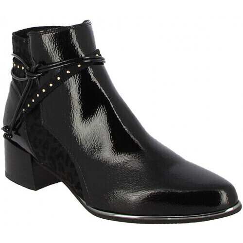 Chaussures Femme Slip-On-Sneakers Boots Fugitive banks v Noir