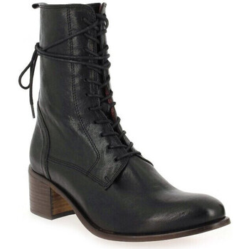 Chaussures Femme Bottines Aliwell - Bottines EDRIS Pully Noir Noir
