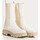 Chaussures Femme Bottines Reqin's - Bottines DEVORA Cuir Grainé Blanc Blanc