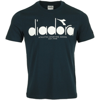 Vêtements Homme T-shirts manches courtes Diadora Tee Bleu