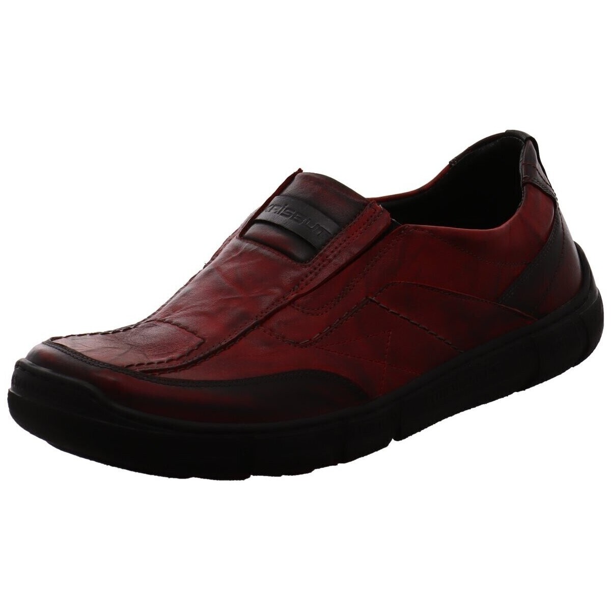 Chaussures Homme Mocassins Krisbut  Rouge