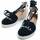 Chaussures Femme Espadrilles Leindia 81312 Noir