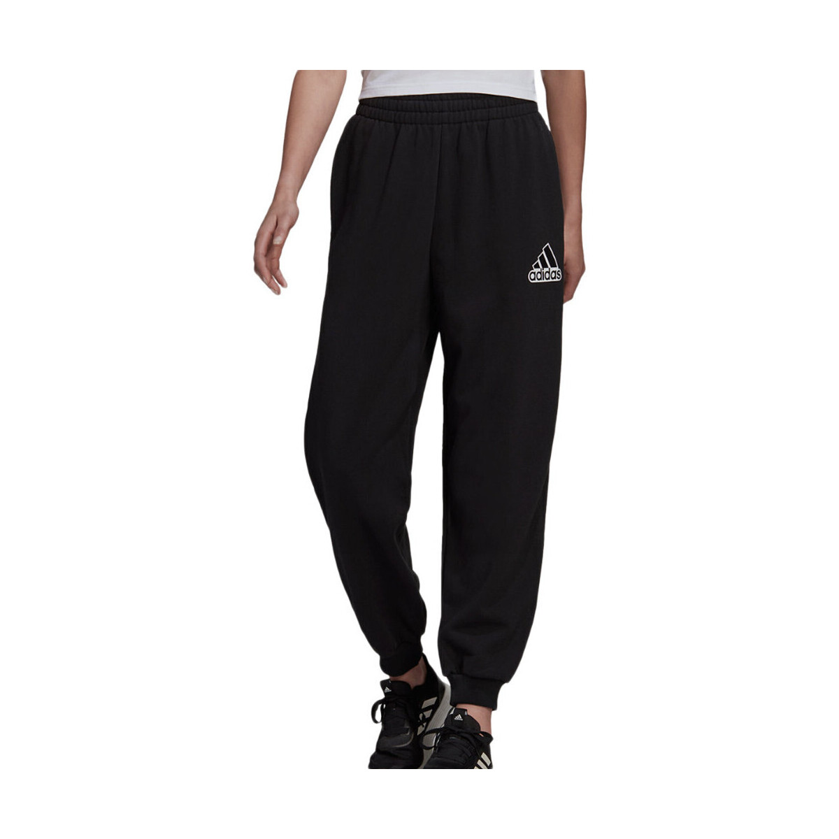 Vêtements Femme Pantalons de survêtement adidas Originals HC9176 Noir
