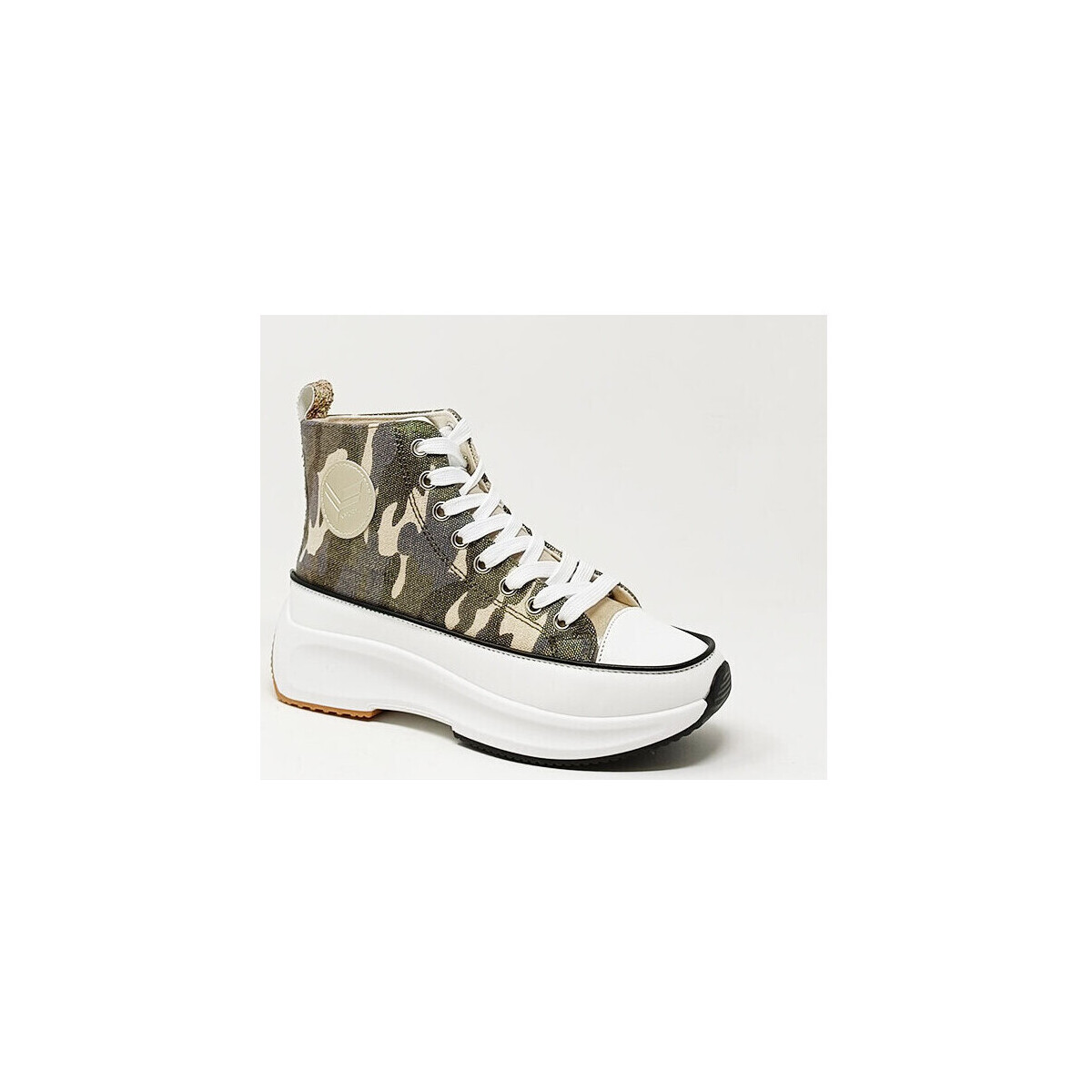 Chaussures Baskets mode Kaporal BASKET CHRISTA CAMOUFLAGE Multicolore