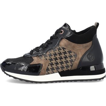 Chaussures Femme Baskets montantes Remonte R2577 Sneaker Noir