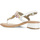 Chaussures Femme Sandales et Nu-pieds Café Noir C1XB2009 Blanc