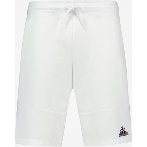 Vêtements Homme Shorts / Bermudas Le Coq Sportif Short Homme Blanc