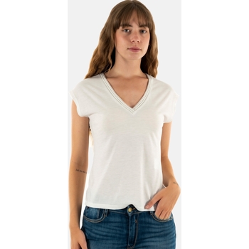 Vêtements Femme T-shirts manches courtes Morgan 232-dayan Blanc