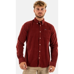 Vêtements Homme Chemises manches longues Barbour msh5001 Rouge