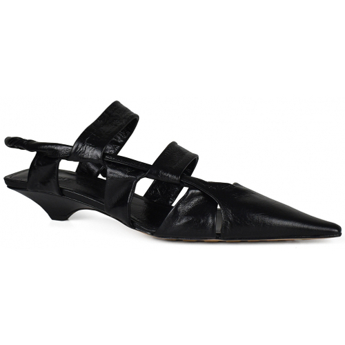 Bottega Veneta Sandales BV Point Noir - Chaussures Sandale Femme 561,25 €