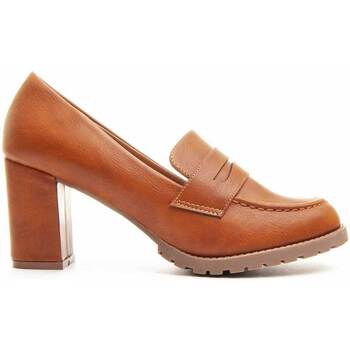 Chaussures Femme Escarpins Leindia 83765 Marron