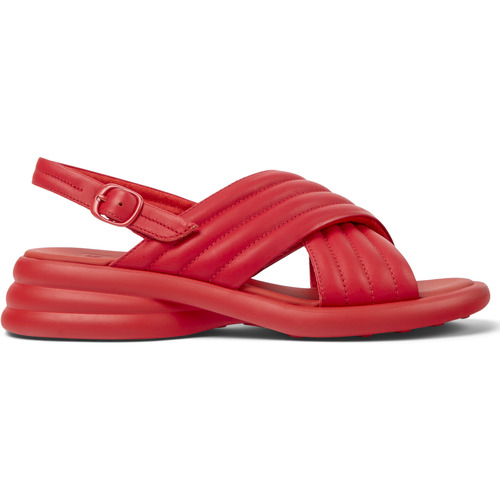 Chaussures Femme Sandales et Nu-pieds Camper Sandales Spiro cuir Rouge