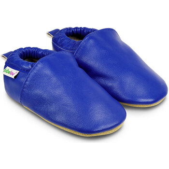 Chaussures Enfant Chaussons bébés Bibalou Unis - Bleu Electrique Bleu