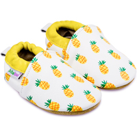 Chaussures Fille Chaussons bébés Bibalou Motif Ananas Blanc