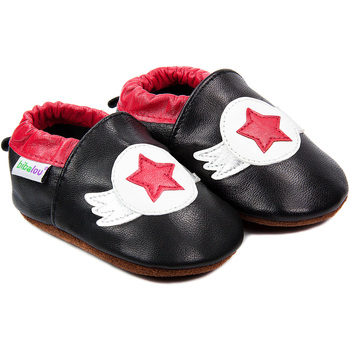 Chaussures Garçon Chaussons bébés Bibalou Super Heros Noir