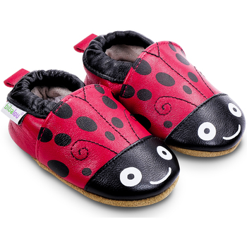 Chaussures Enfant Chaussons bébés Bibalou Gabrielle la Coccinelle Rouge