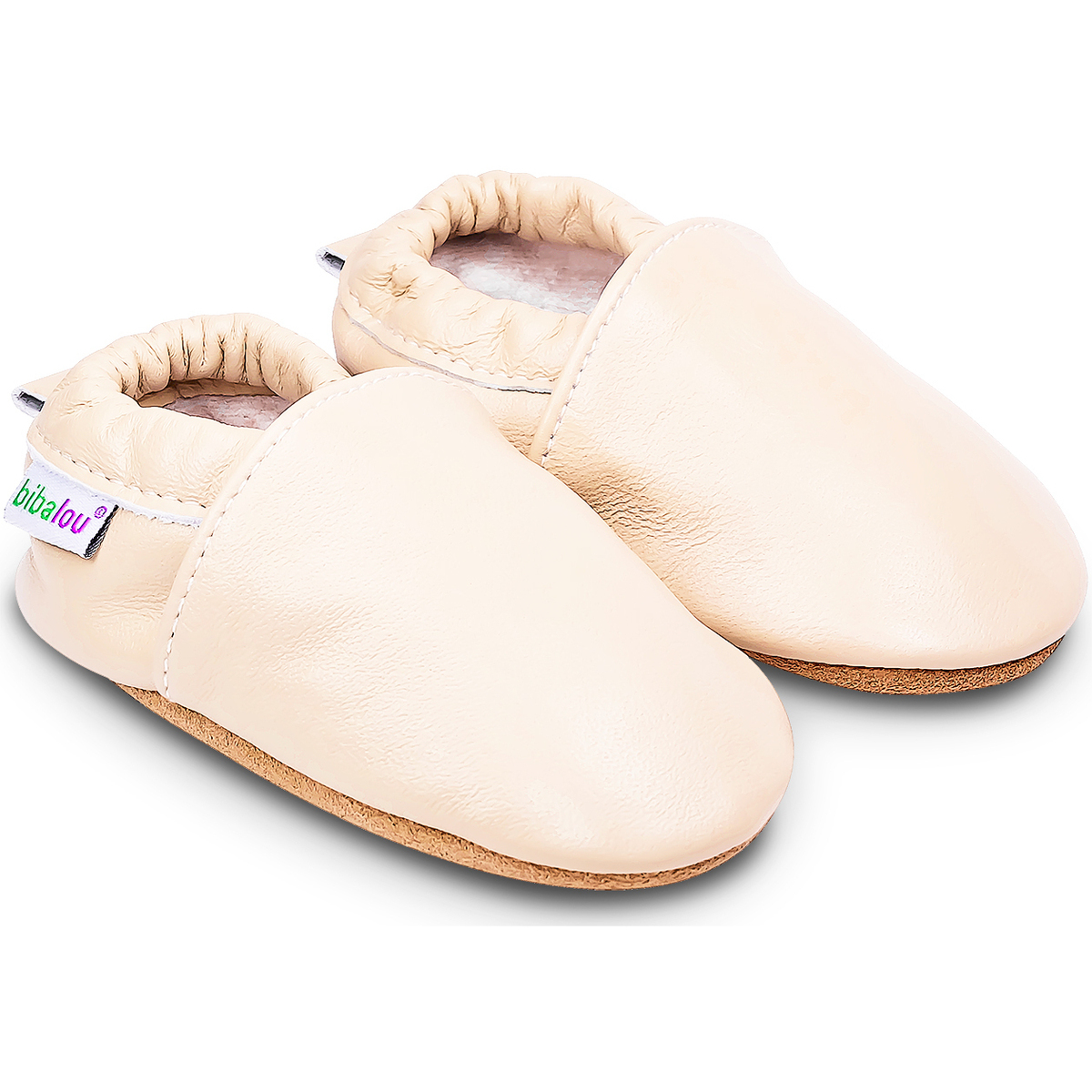 Chaussures Enfant Chaussons bébés Bibalou Unis - Beige Beige