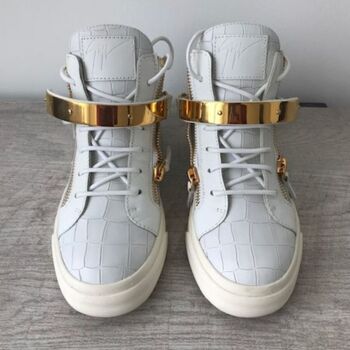Chaussures Femme Baskets montantes Giuseppe Zanotti Baskets Giuseppe Zanotti Blanc