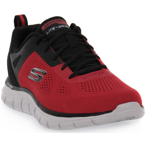 Chaussures Homme Running / trail Skechers RDBK TRACK BOARDER Rouge
