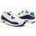Chaussures Homme Baskets mode Shone 005-001 White/Purple Blanc