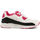 Chaussures Homme Baskets mode Shone 005-001 White/Fuxia Blanc