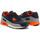 Chaussures Homme Baskets mode Shone 005-001 Navy/Orange Bleu