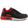 Chaussures Homme Baskets mode Shone 005-001 Black/Red Noir