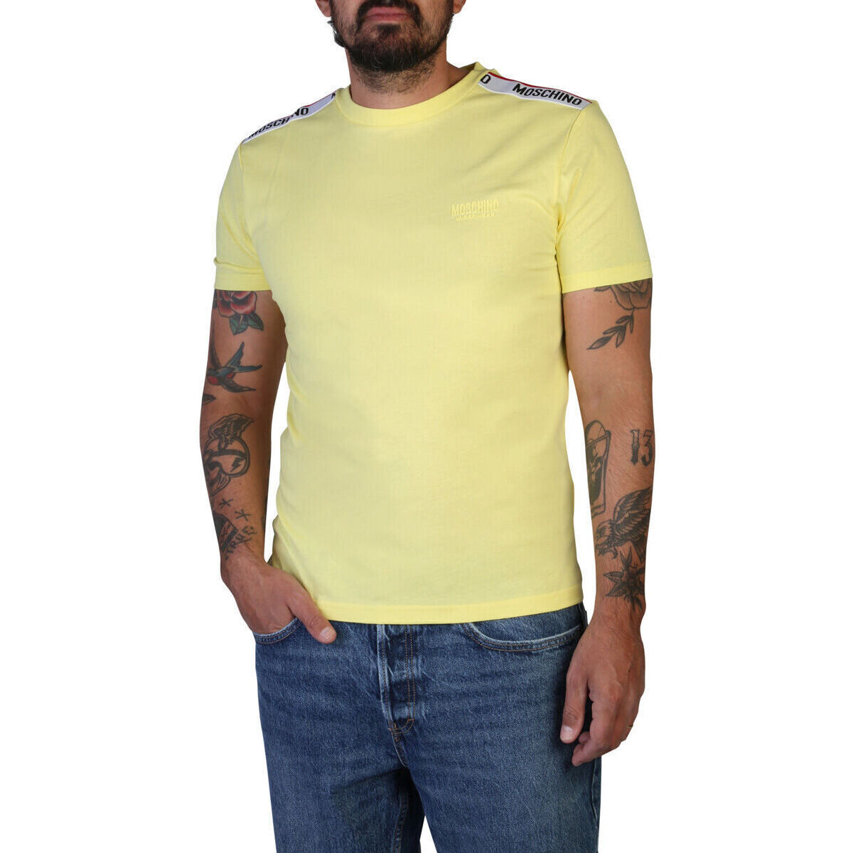 Vêtements Homme comme des garcons shirt forever classic stripe shirt A0781-4305 A0021 Yellow Jaune