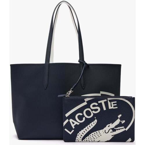 Sacs Femme Cabas / Sacs shopping Lacoste Lacoste logo-patch long-sleeve polo shirt Blau  NF4365AS Bleu