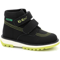 Chaussures Garçon con Boots Kickers Kickfun Jaune