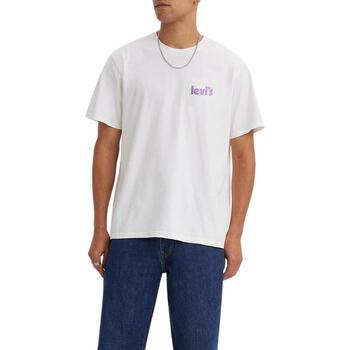 Vêtements Homme T-shirts manches courtes Levi's  Blanc