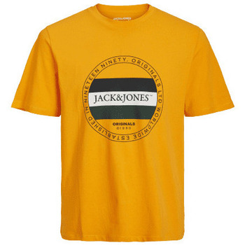 Vêtements Garçon T-shirts manches courtes Jack And Jones Junior TEE-SHIRT JORCODYY JUNIOR - ICELAND POPPY - 164 Multicolore