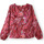 Vêtements Femme Tuniques Daxon by  - Blouse col V tissu fluide Multicolore