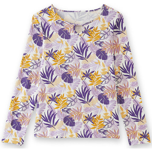 Vêtements Femme Culottes & slips Daxon by  - Tee-shirt fantaisie Rose