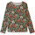 Vêtements Femme Fendi Kids logo-trim T-shirt by  - Tee-shirt fantaisie Vert