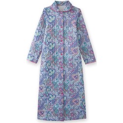 Daxon by - Robe de chambre matelassée Bleu - Vêtements Pyjamas / Chemises  de nuit Femme 90,99 €