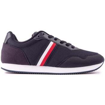 Chaussures Homme Baskets mode Tommy Hilfiger Essential Runner Baskets Style Course Bleu