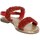 Chaussures Femme Sandales et Nu-pieds Pregunta 2319003 Rouge